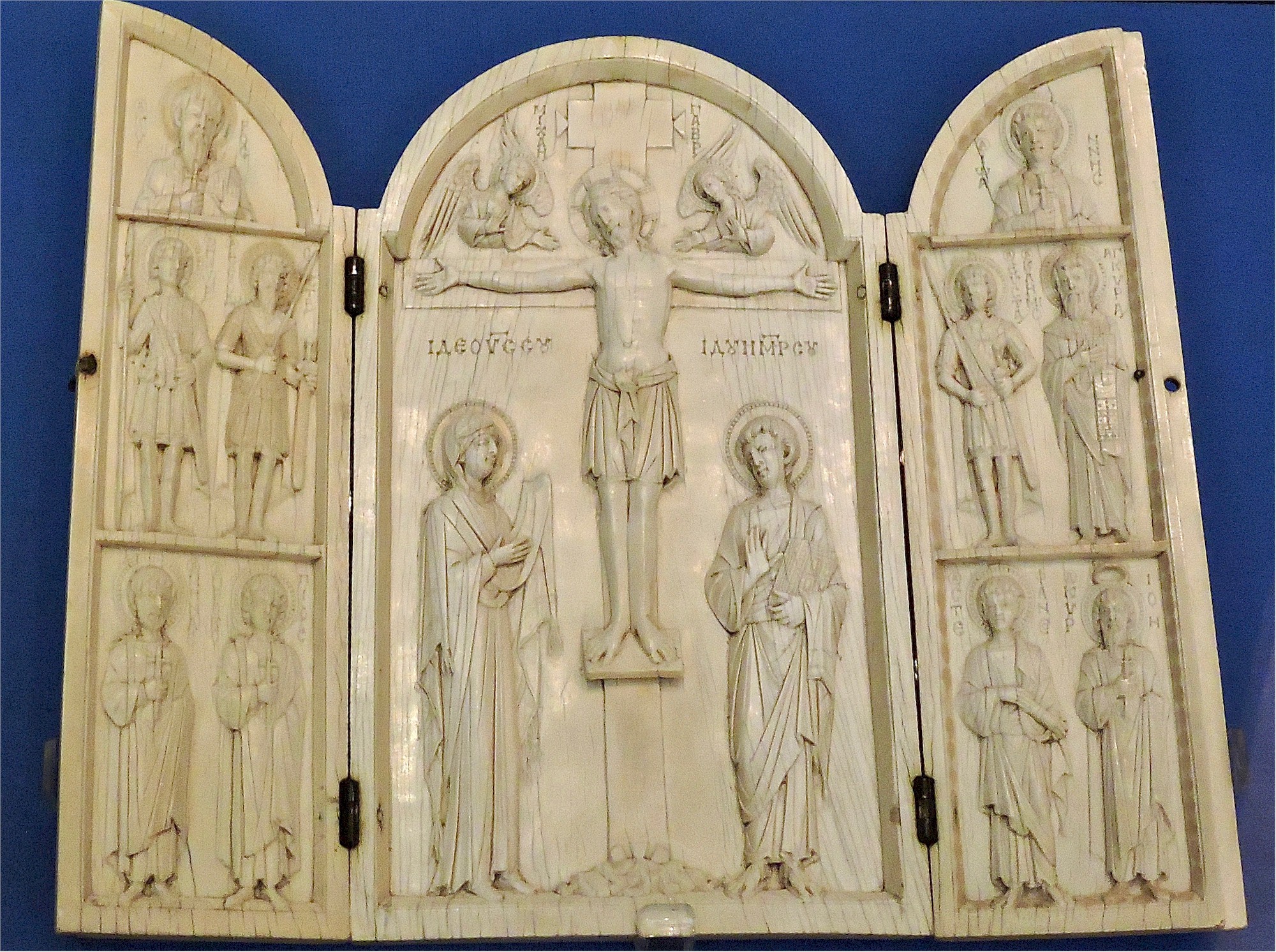  Ivory Triptych, British Museum