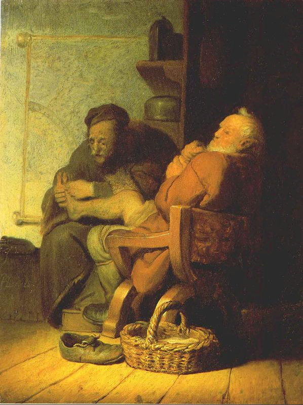  Foot Surgeon - Young Rembrandt, Ashmolean